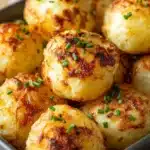 Smashed Green Onion Potato Bites Recipe