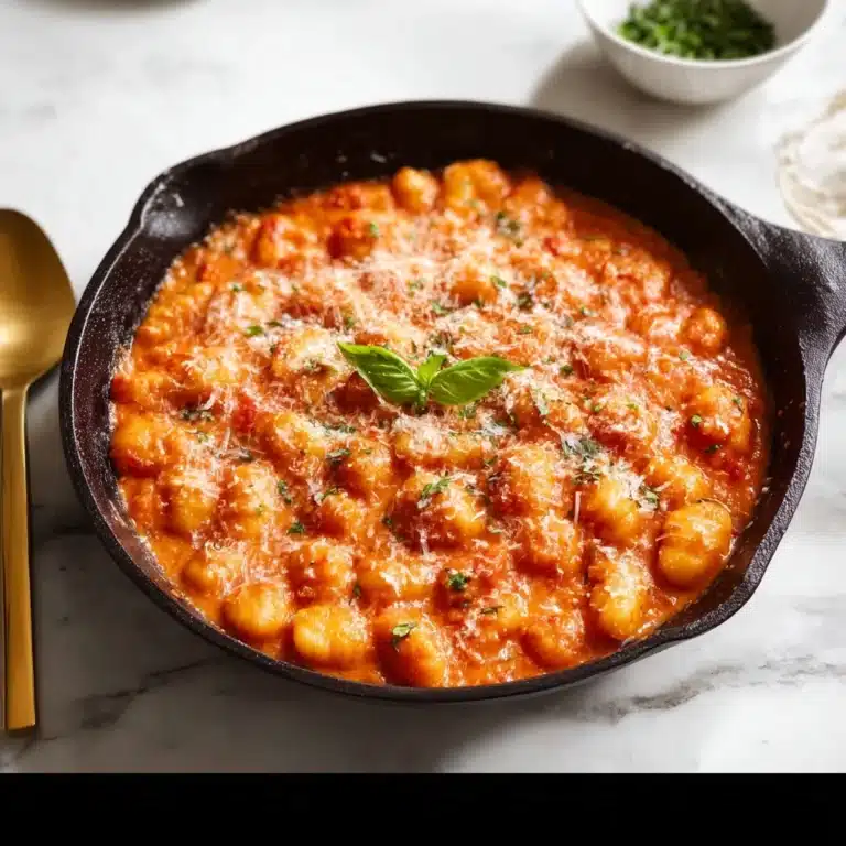 Creamy Tomato Gnocchi Recipe