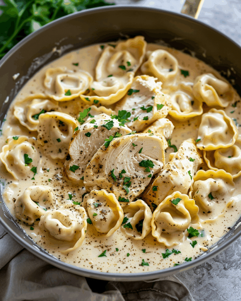 Chicken Tortellini Alfredo Recipe