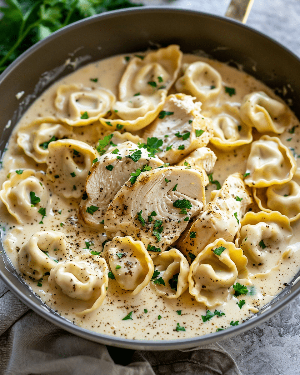 Chicken Tortellini Alfredo Recipe