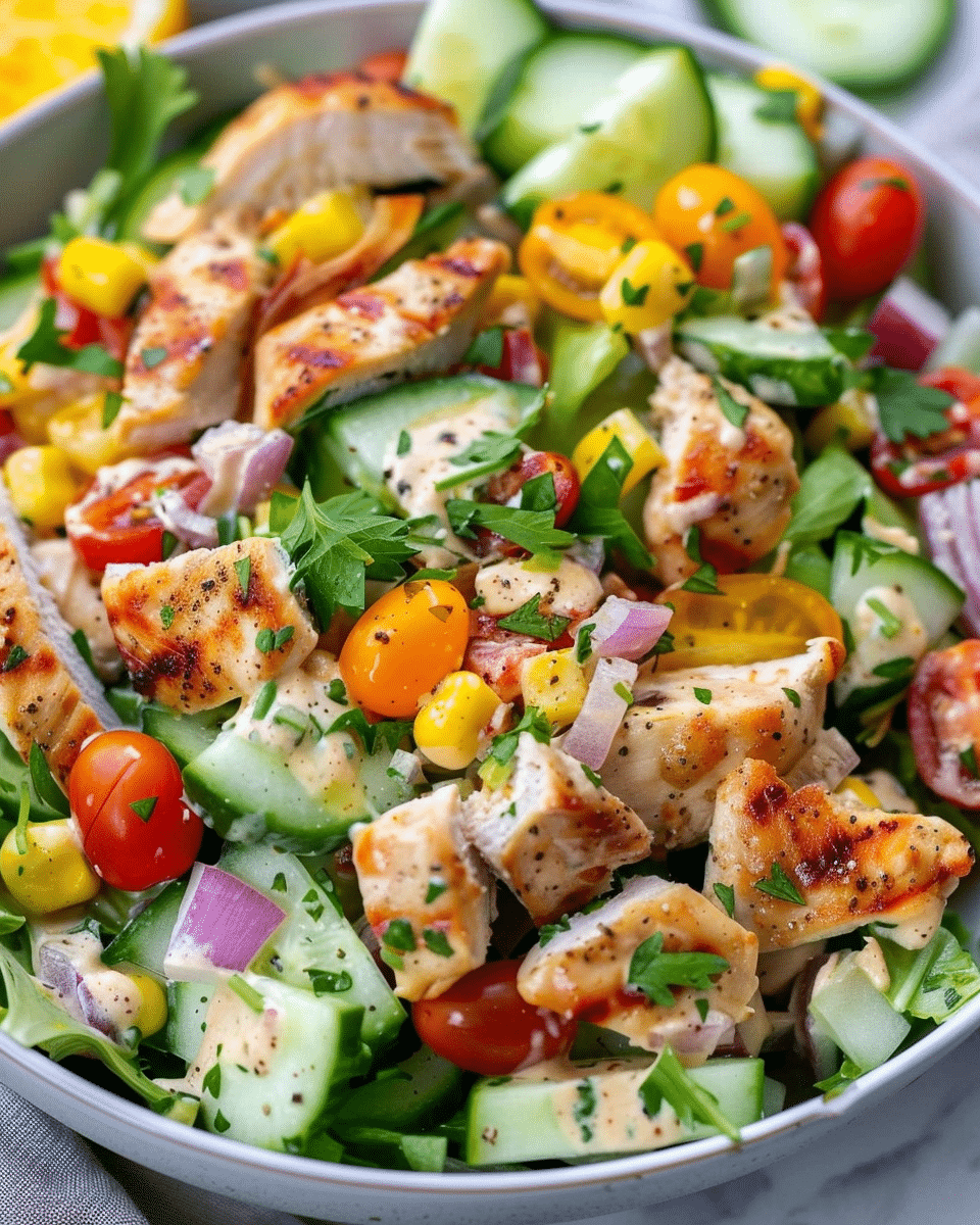 Ranch Chicken Salad