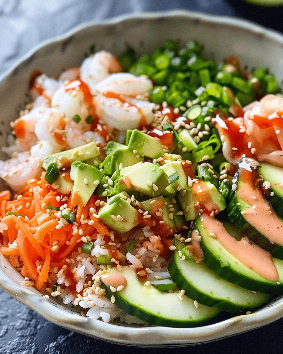 Crunch Roll Sushi Bowl