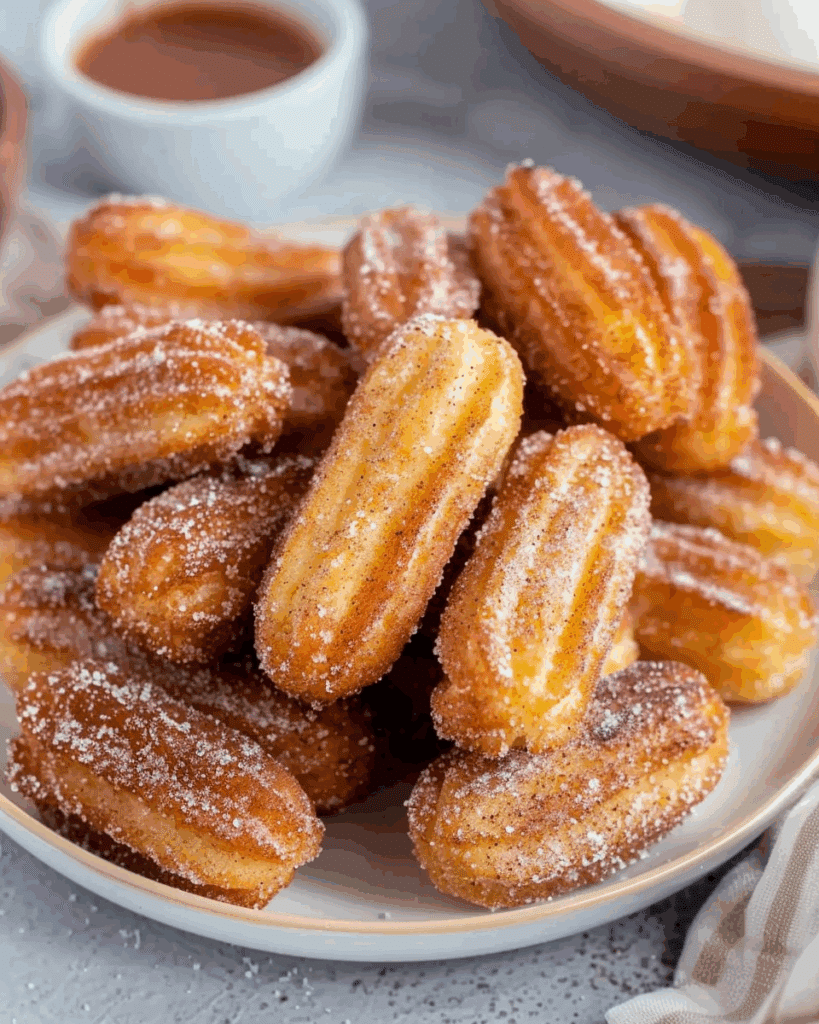 Delicious Baked Churro Bites