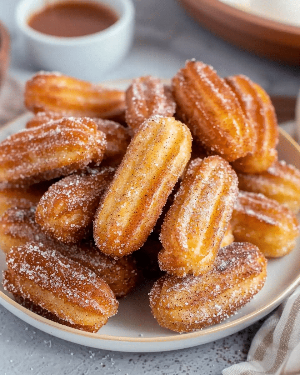 Delicious Baked Churro Bites