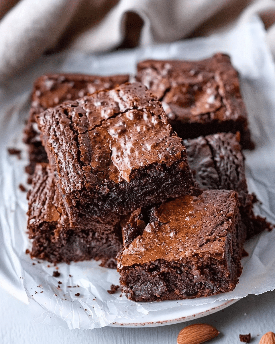 Low-Calorie Greek Yogurt Brownies