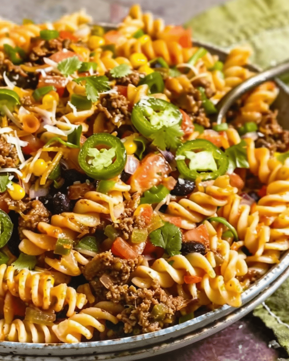 Easy Taco Pasta Salad