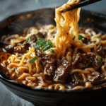 Hoisin Beef Noodles
