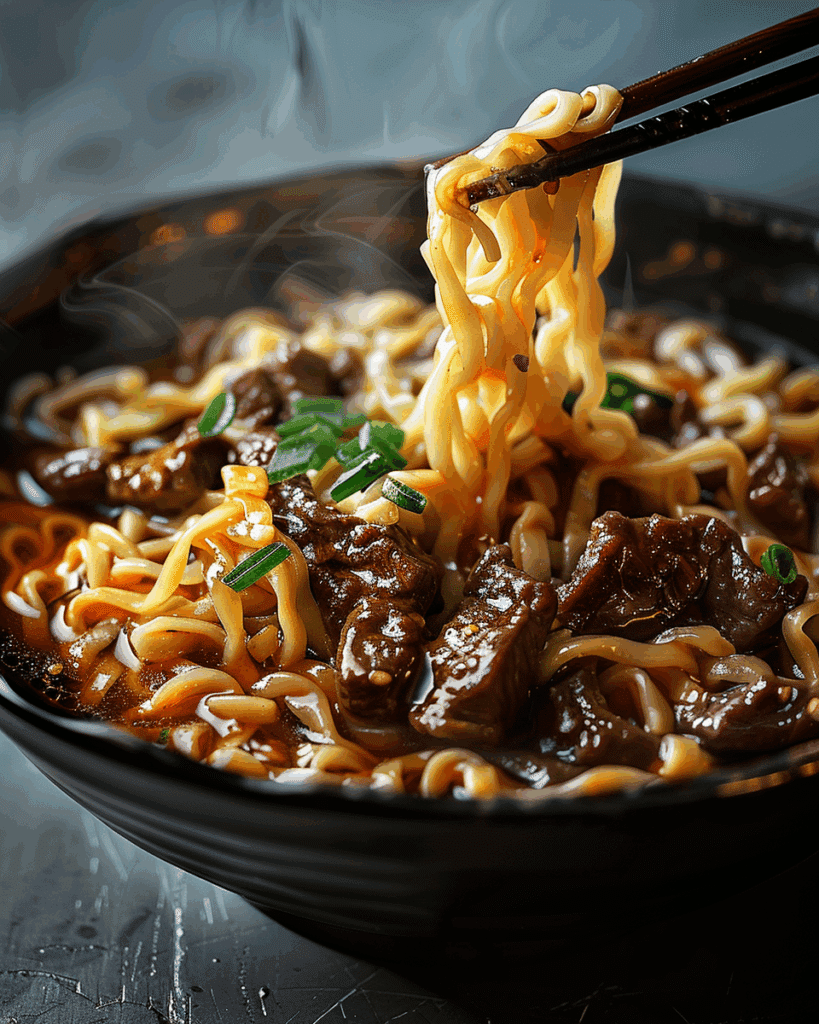 Hoisin Beef Noodles