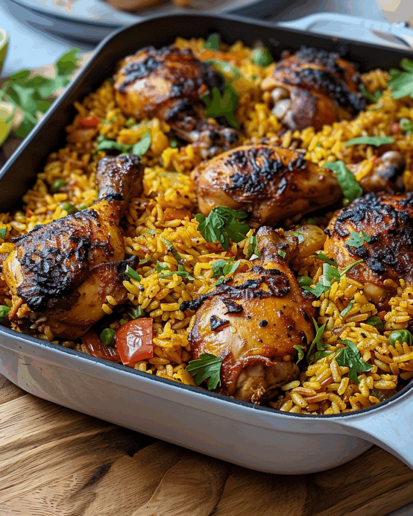 Caribbean Chicken and Rice