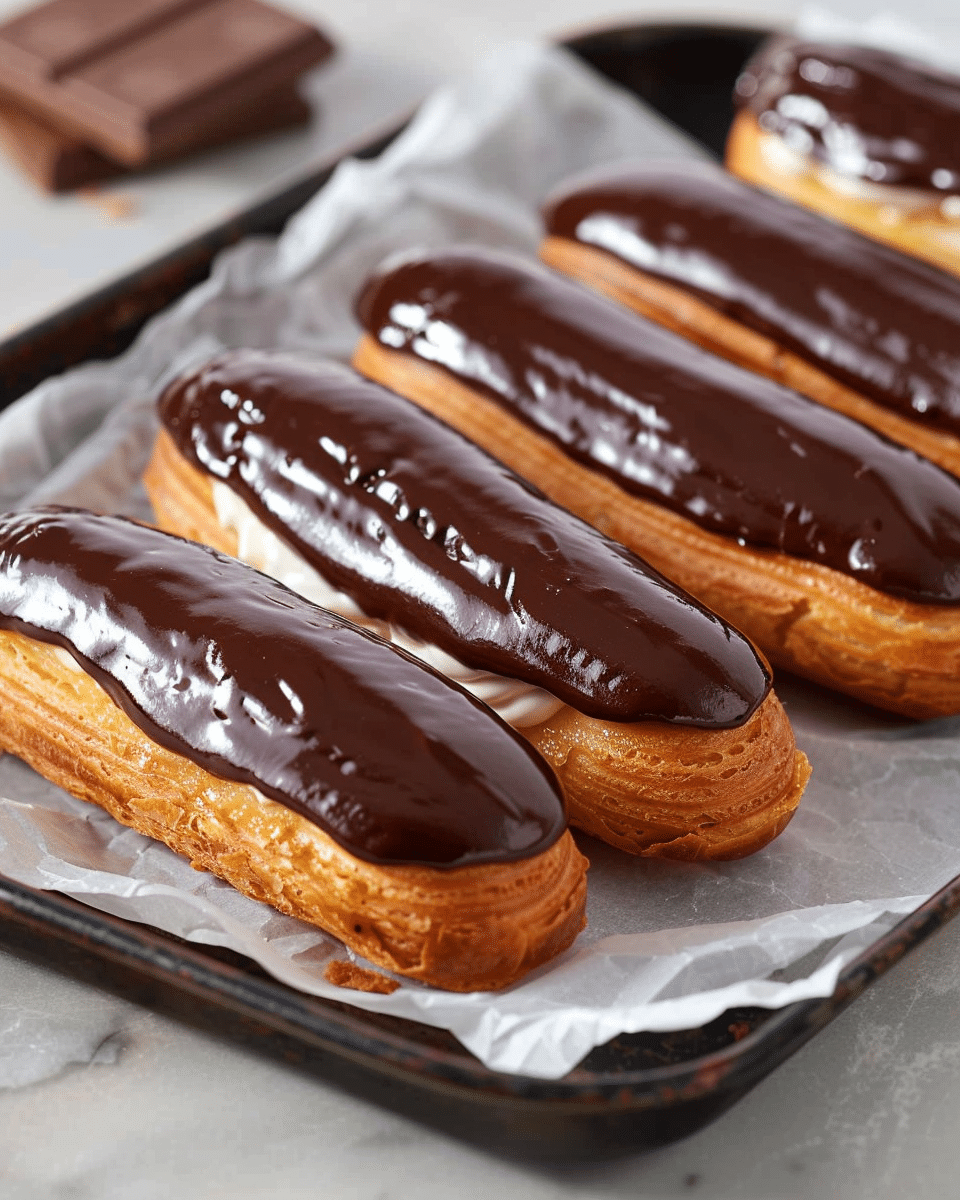 Chocolate Eclairs Recipe