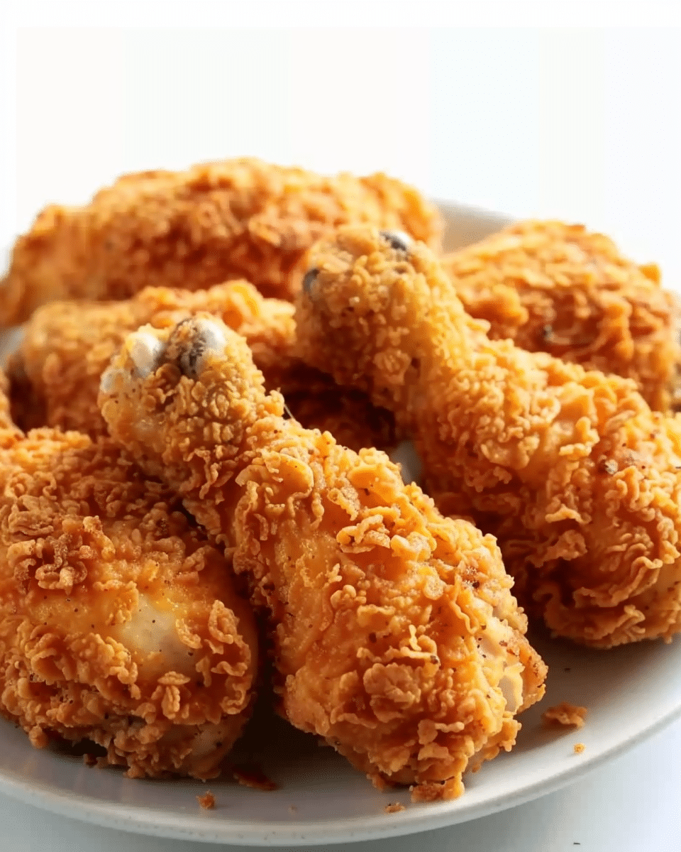 Homemade KFC Chicken in the Oven