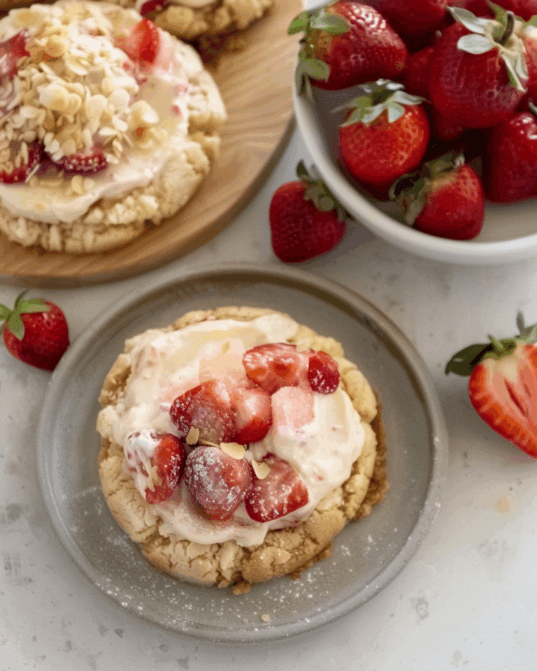 Strawberry Cheesecake Cookies