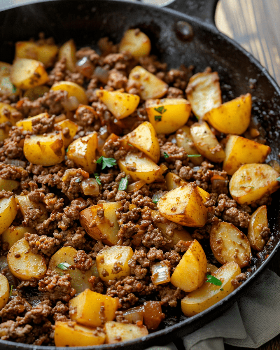 Ground Beef and Potatoes