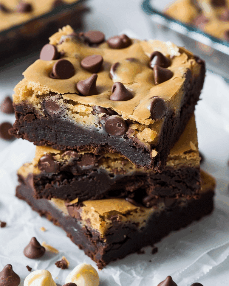 Chocolate Chip Cookie Brownies