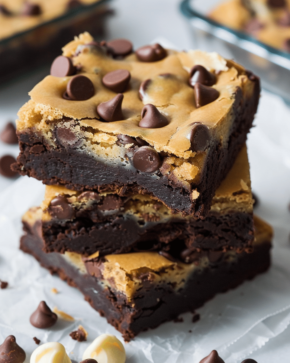 Chocolate Chip Cookie Brownies