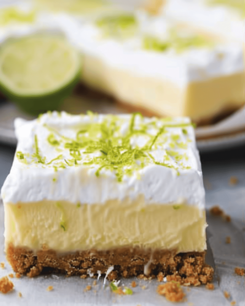 Key Lime Pie Bars Recipe