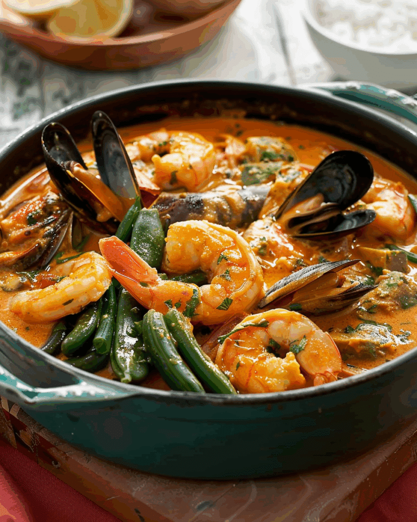 Seafood Kare-Kare
