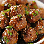 Asian Glazed Turkey Meatballs