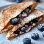 Blueberry Breakfast Quesadilla