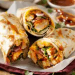 Easy BBQ Chicken Wrap Recipe (10 minutes)