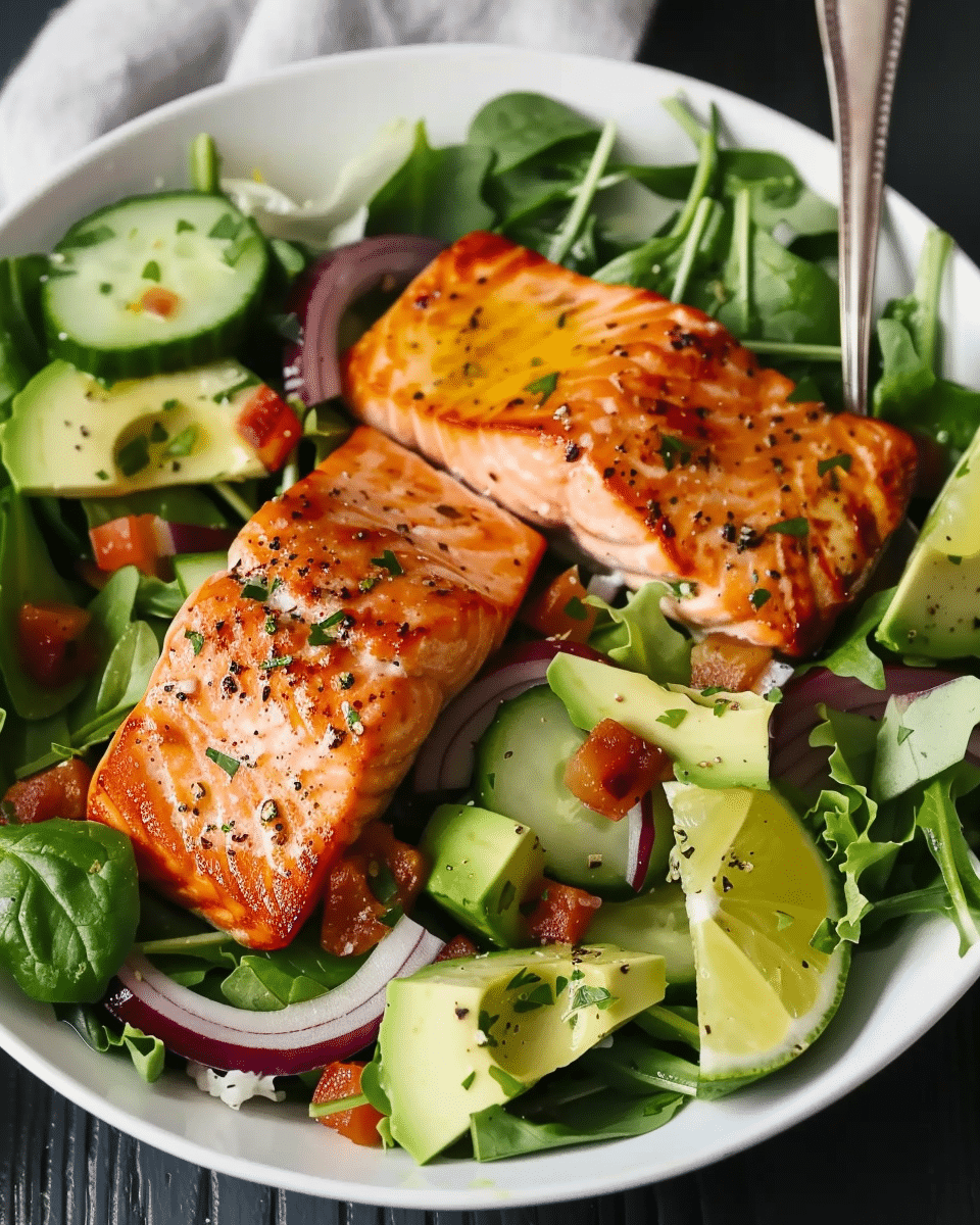 Salmon Avocado Salad