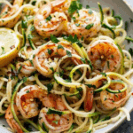 15-Minute Garlic Shrimp Zoodles