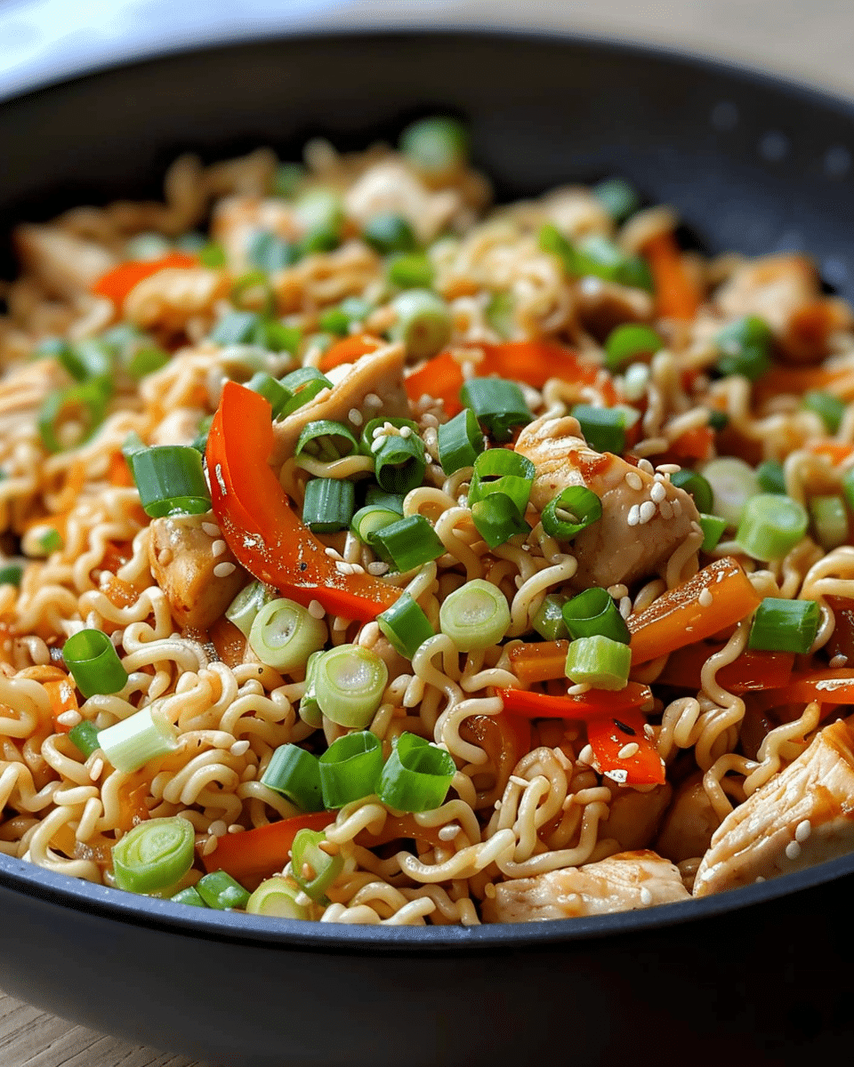 Chicken Ramen Stir Fry