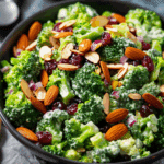Cranberry Almond Broccoli Salad