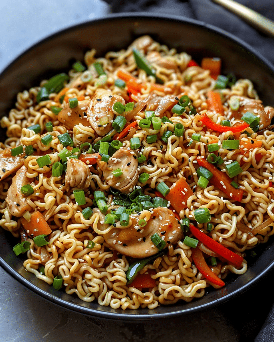 Chicken Ramen Stir Fry