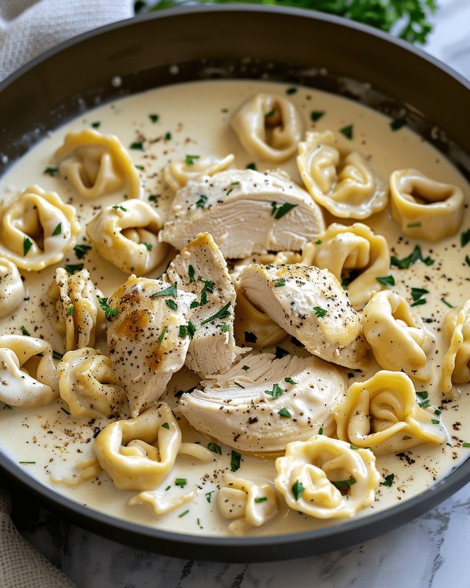 Chicken Tortellini Alfredo Recipe