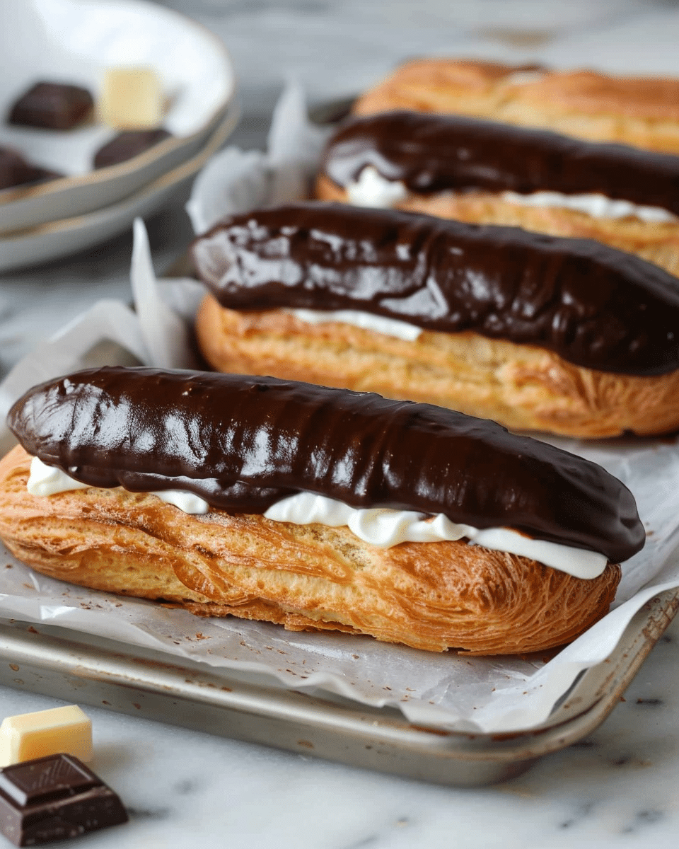 Chocolate Eclairs Recipe