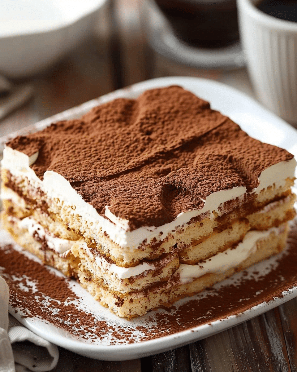 Chocolate Tiramisu Recipe