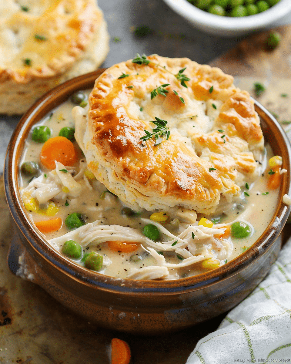 Crock Pot Chicken Pot Pie