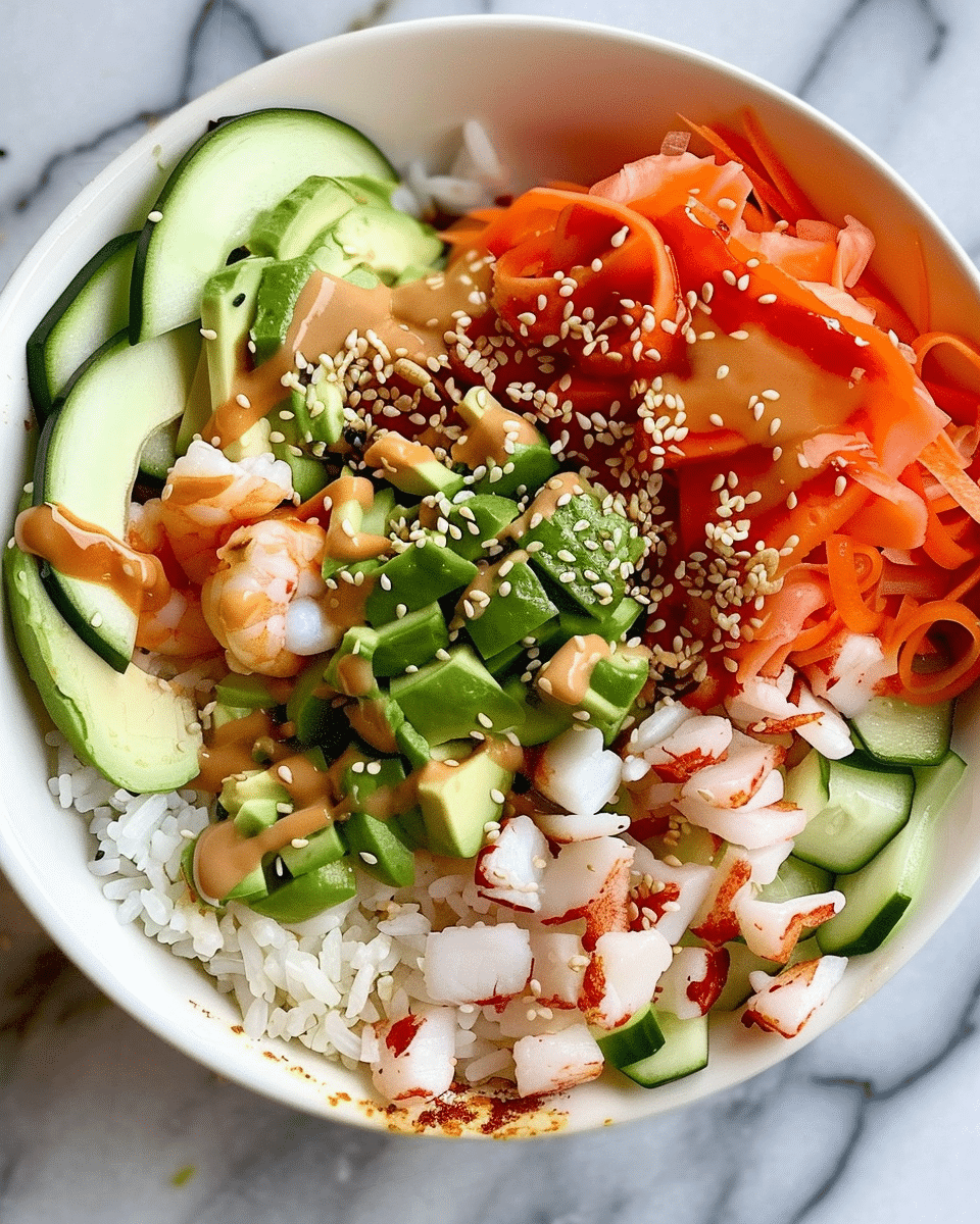 Crunch Roll Sushi Bowl