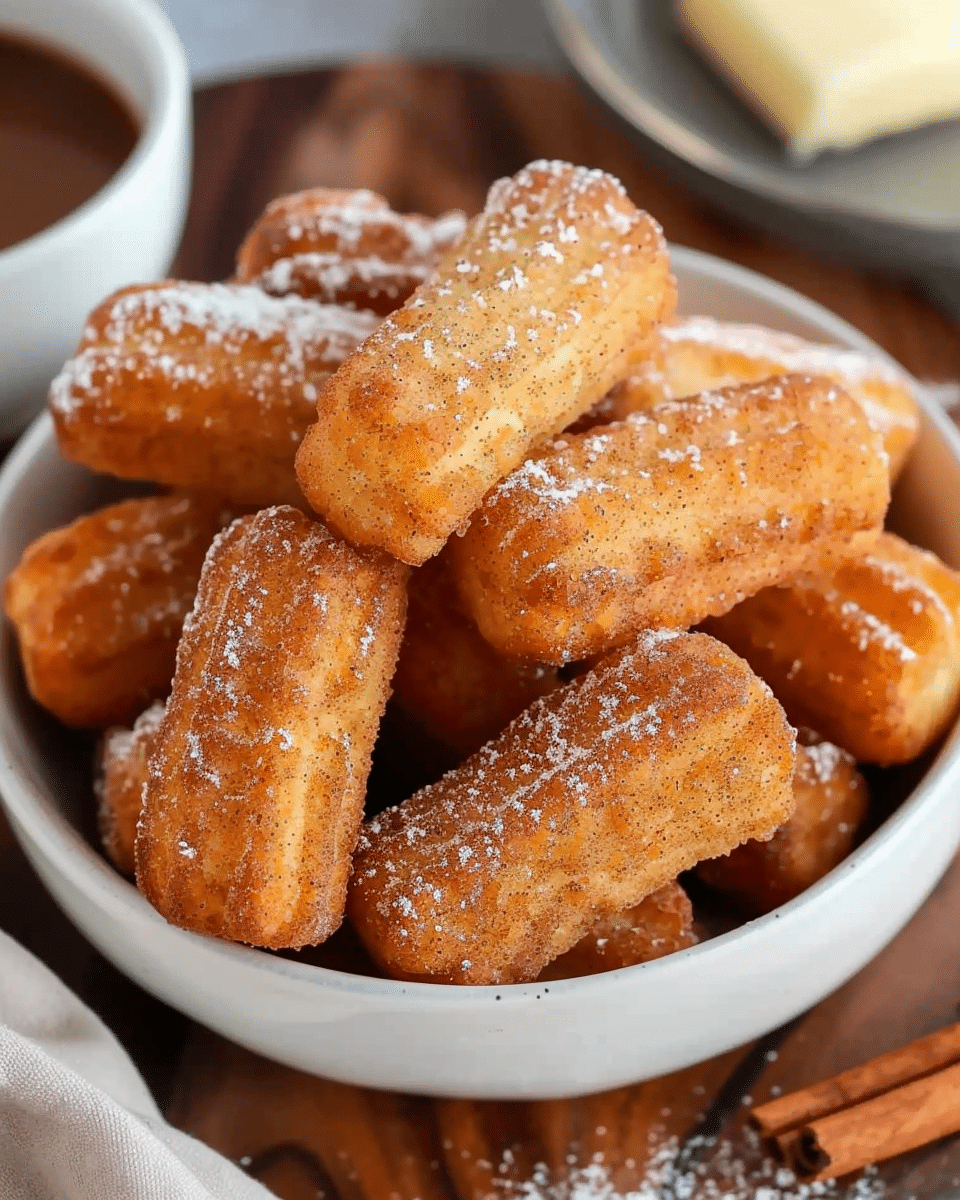Delicious Baked Churro Bites