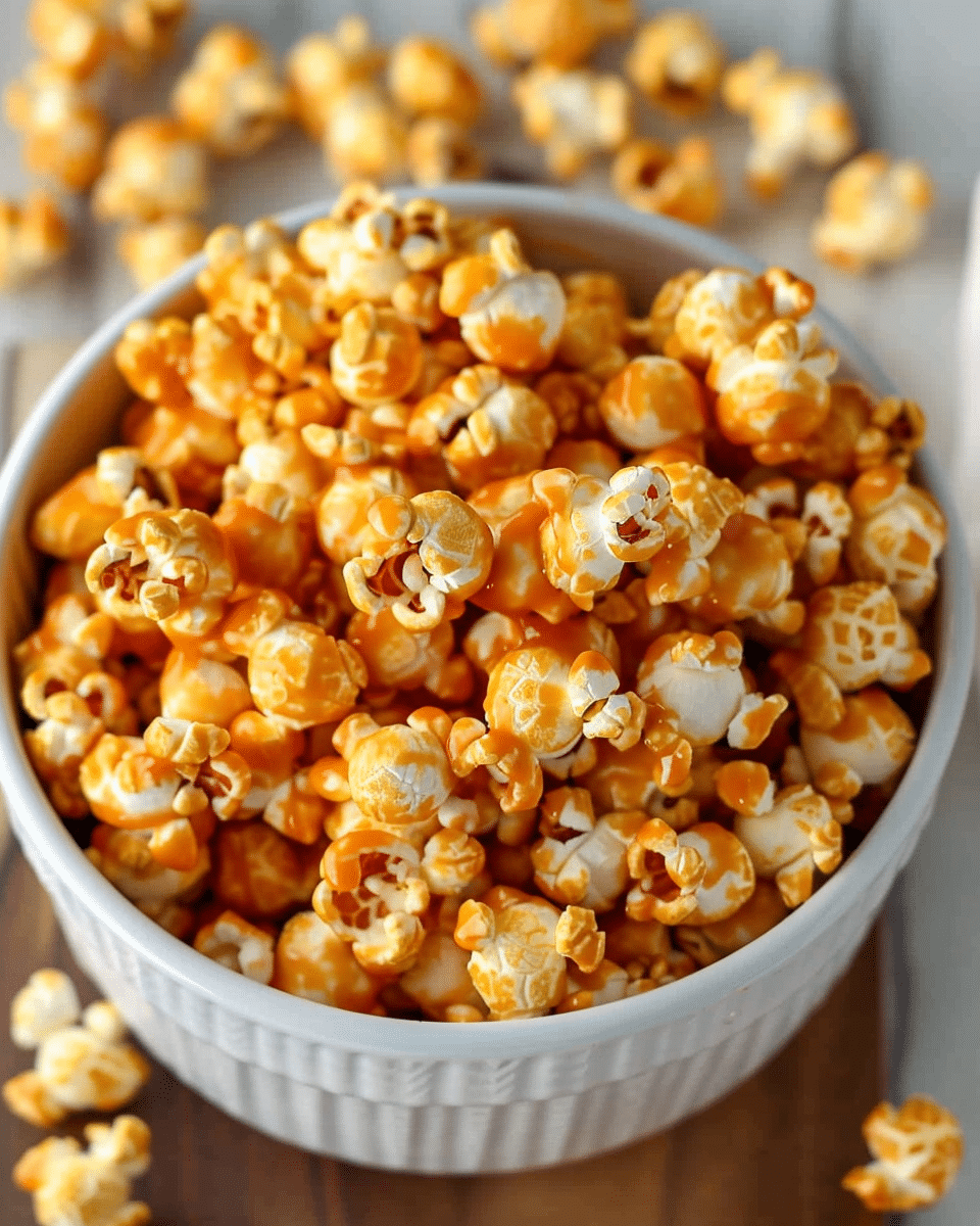 Easiest Caramel Corn