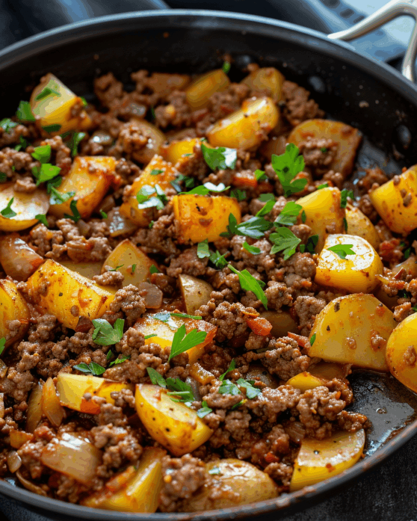Ground Beef and Potatoes