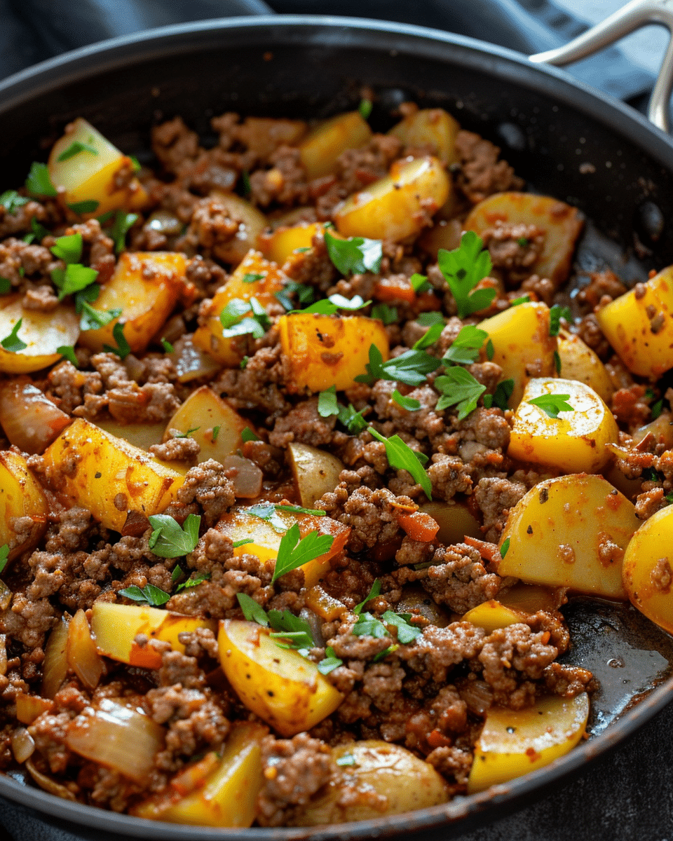 Ground Beef and Potatoes