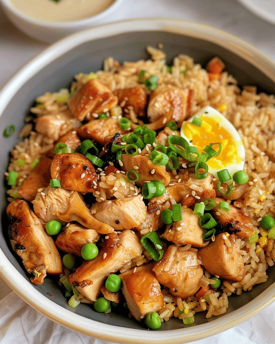 Hibachi Chicken with Fried Rice