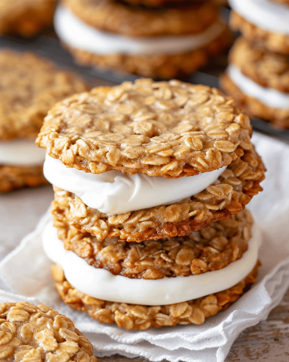 Homemade Oatmeal Cream Pies