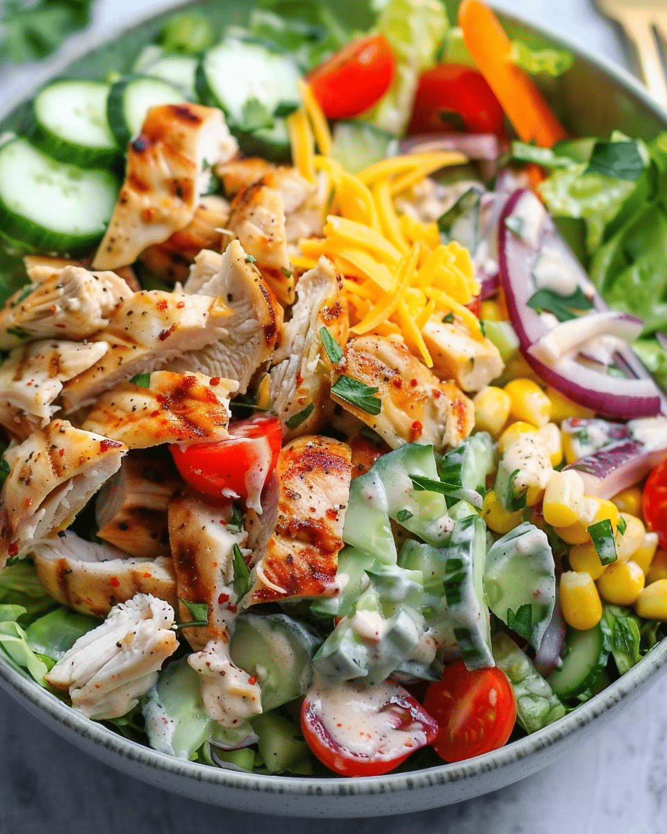 Ranch Chicken Salad