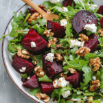 Roasted Beet Goat Cheese Salad