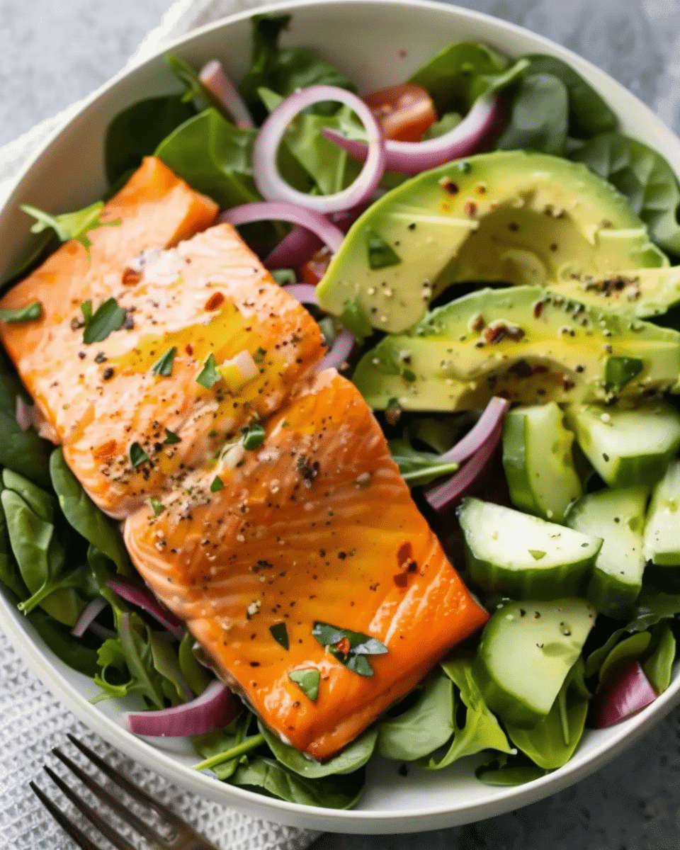 Salmon Avocado Salad