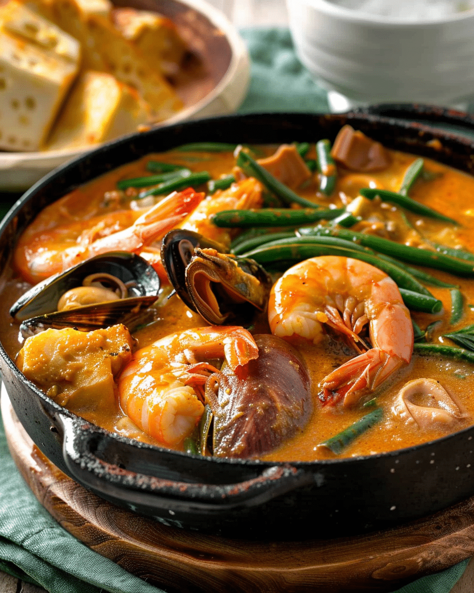 Seafood Kare-Kare