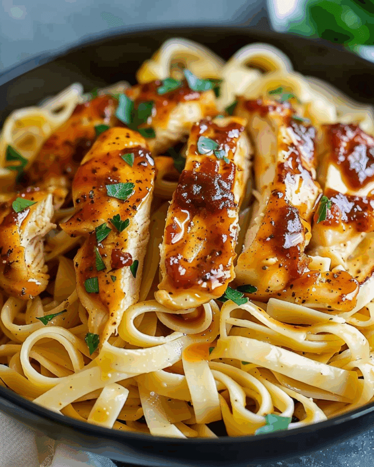 Spicy Cajun Honey Butter Chicken Pasta