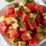 Watermelon Pineapple Salad