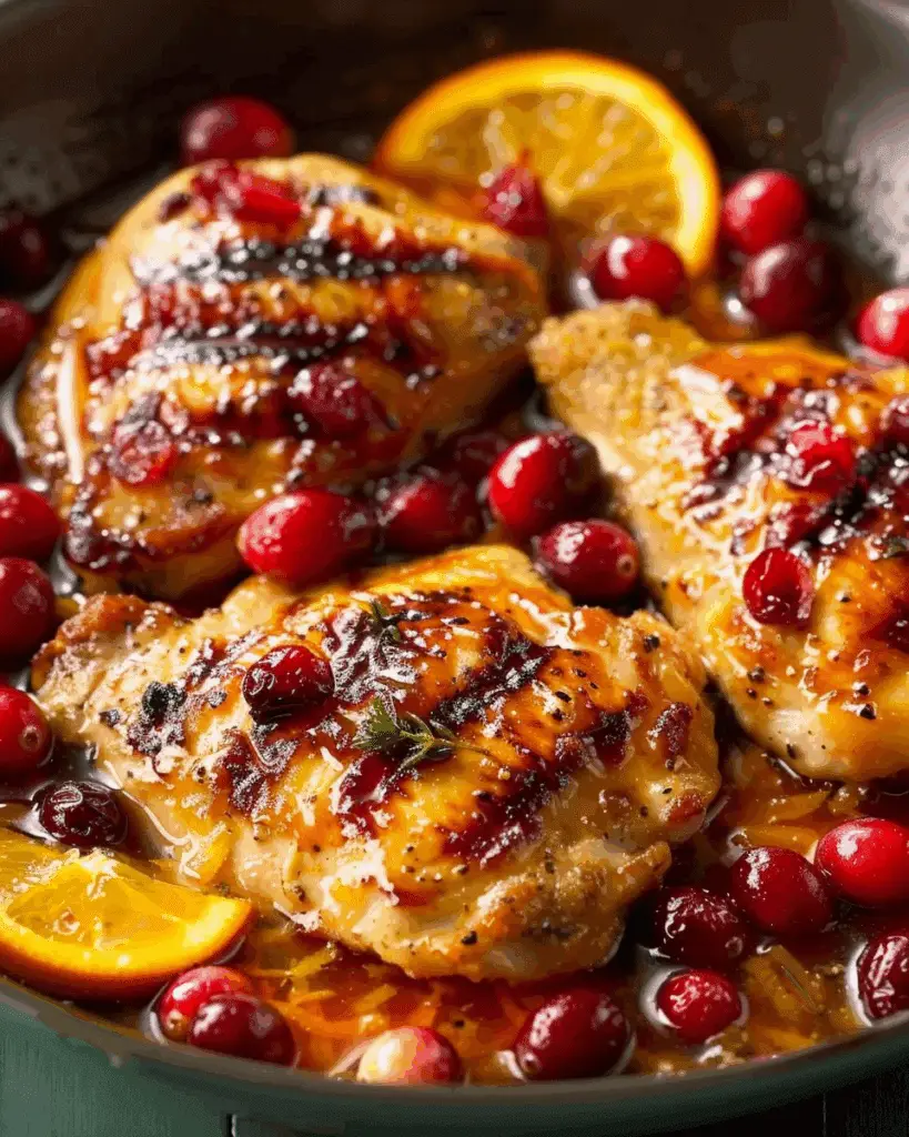 Cranberry Orange Chicken