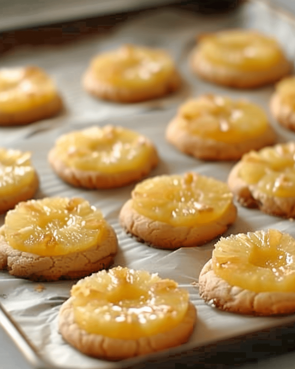 Delicious Pineapple Upside‑Down Sugar Cookies Recipe