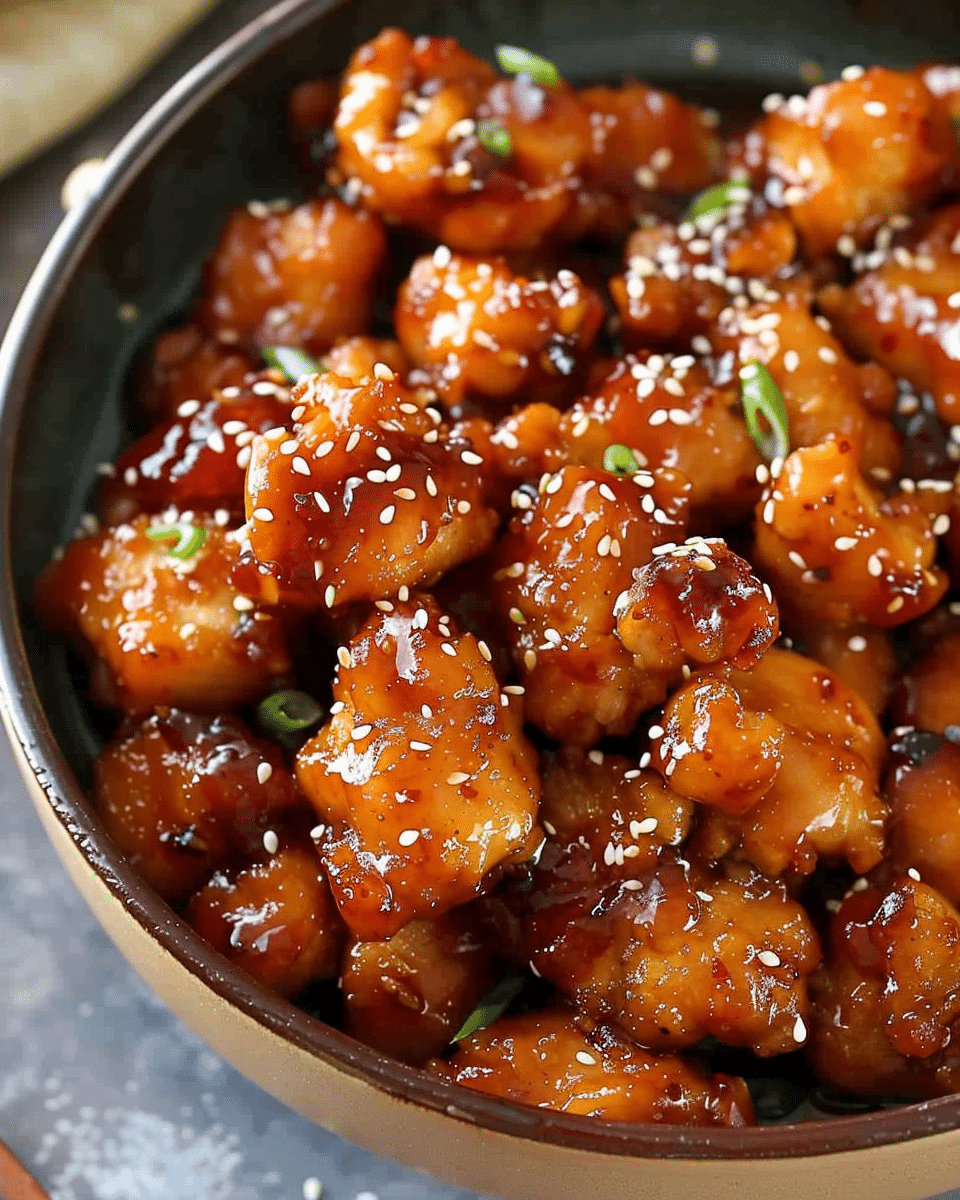 Easy Sesame Chicken