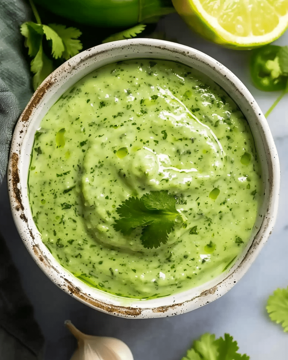 Peruvian Green Sauce